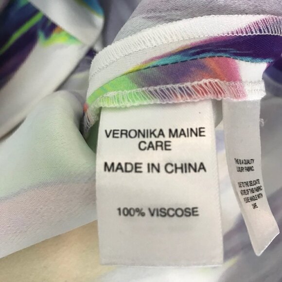 VERONIKA Maine Sleeveless Beautiful Blouse Size 8 - Picture 7 of 7